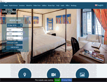 Tablet Screenshot of bed-and-breakfast-rome.torrecolonna.it